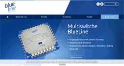 Desktop Screenshot of blue-line-satellite.com